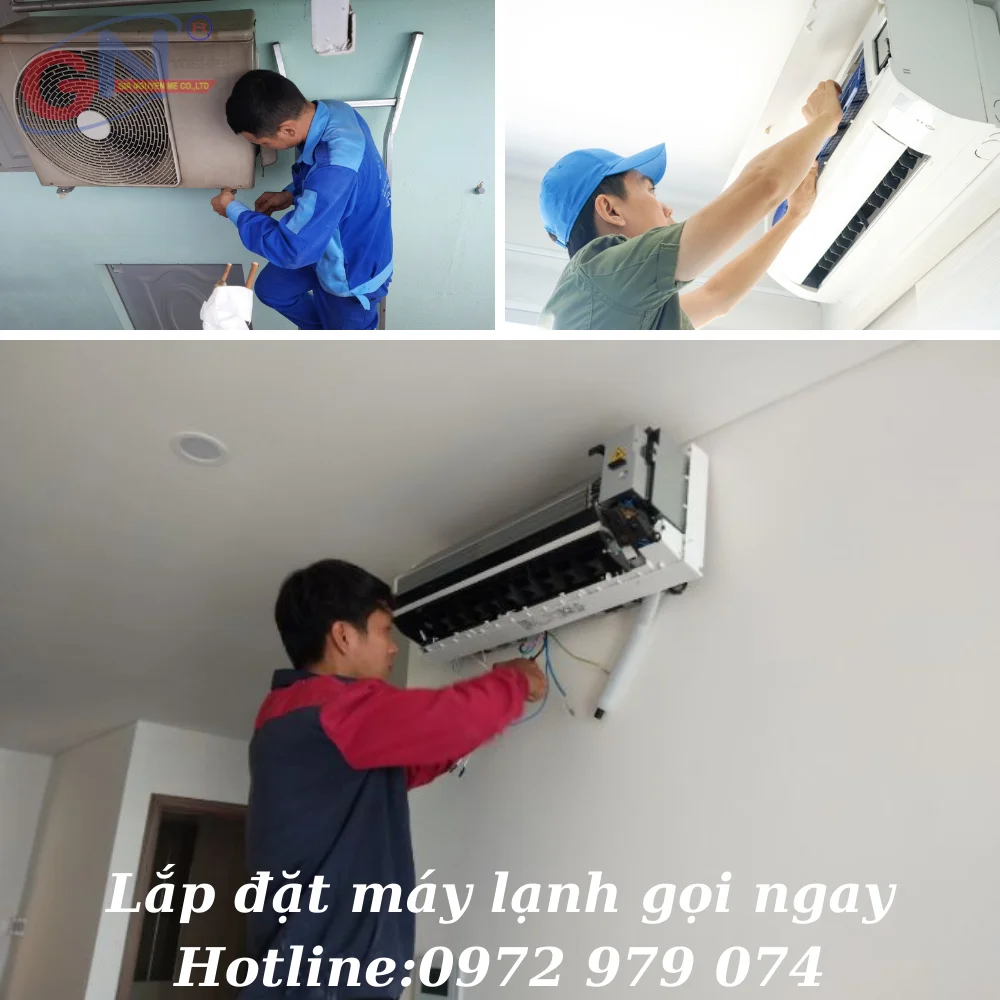 Lắp đặt máy lạnh gọi ngay cho chúng tôi