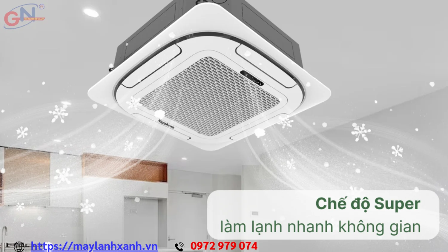 Máy lạnh âm trần 