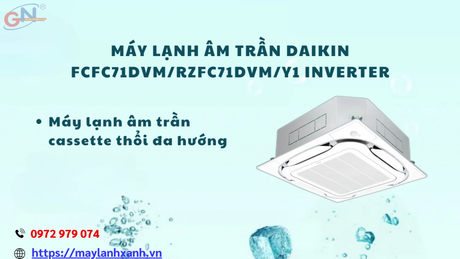 Máy lạnh âm trần inverter