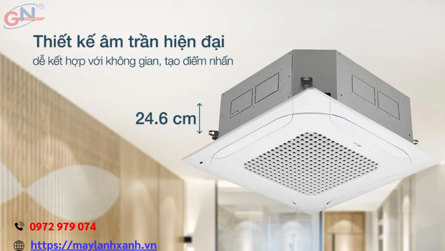 Máy lạnh âm trần inverter