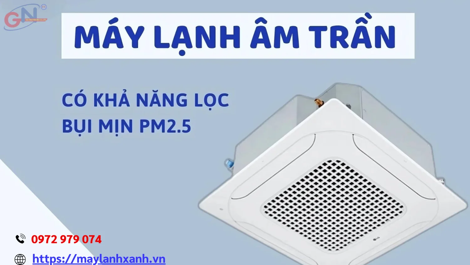 Máy lạnh âm trần lọc không khí