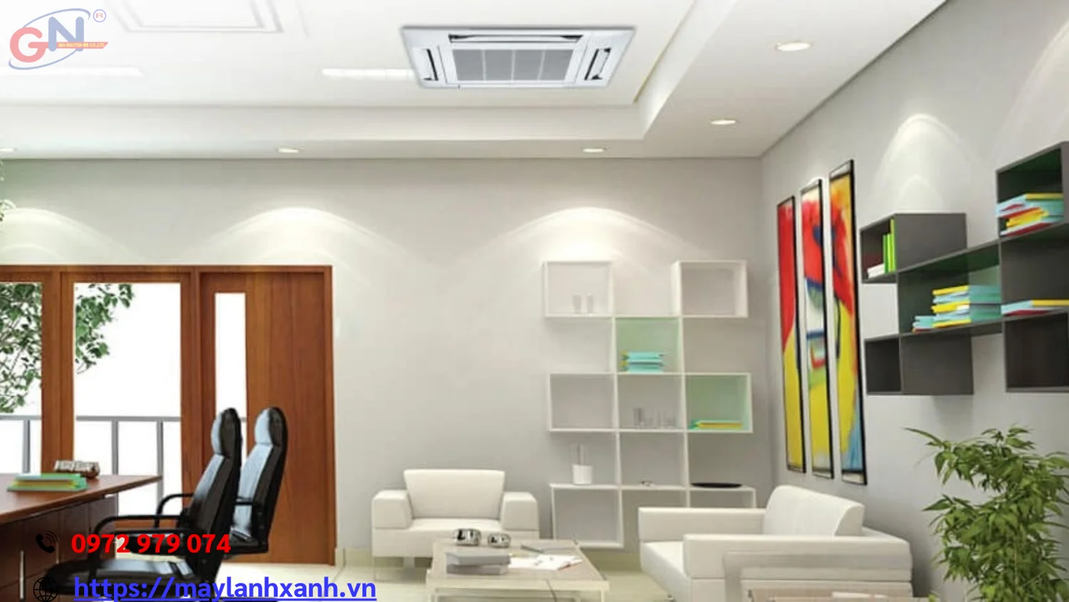 Máy lạnh âm trần tiết kiệm điện