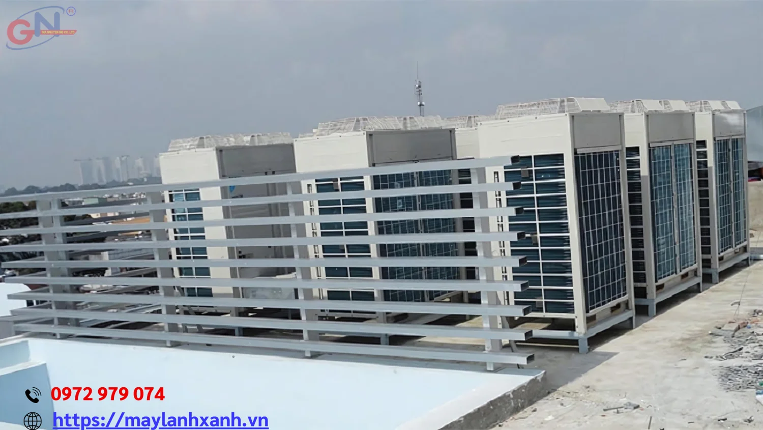 Hệ thống máy lạnh cho nhà xưởng