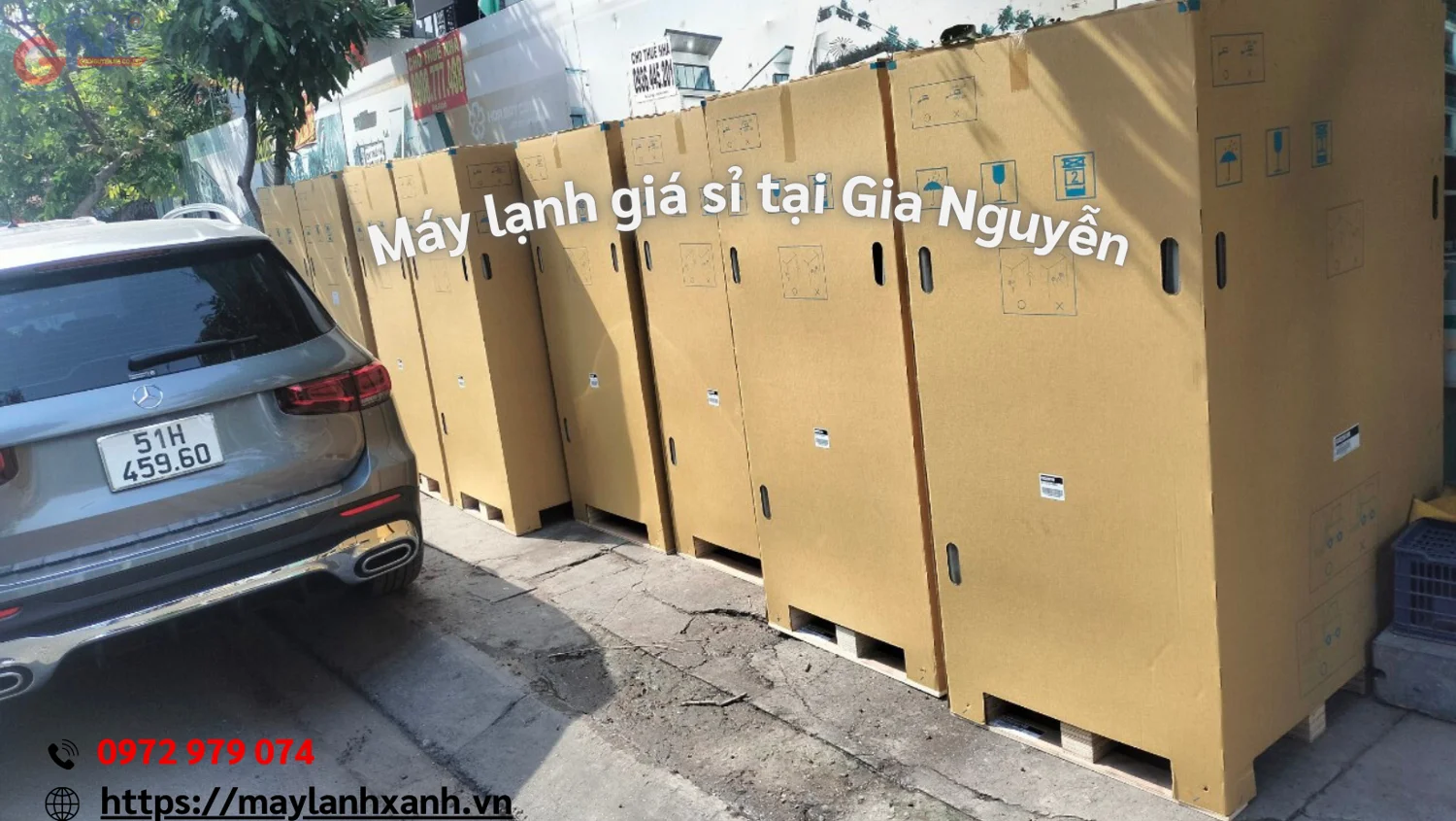 Máy lạnh giá sỉ của công ty Gia Nguyễn