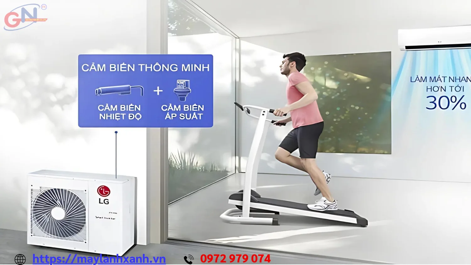 Máy lạnh Multi 1 dàn nóng có thể kết nối với nhiều dàn lạnh