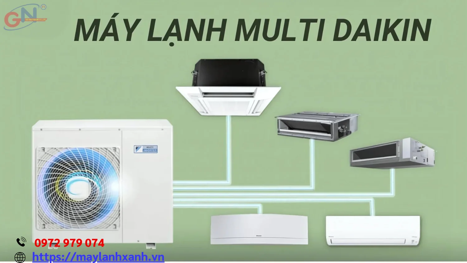  Lắp đặt máy lạnh Multi uy tín tại Gia Nguyễn