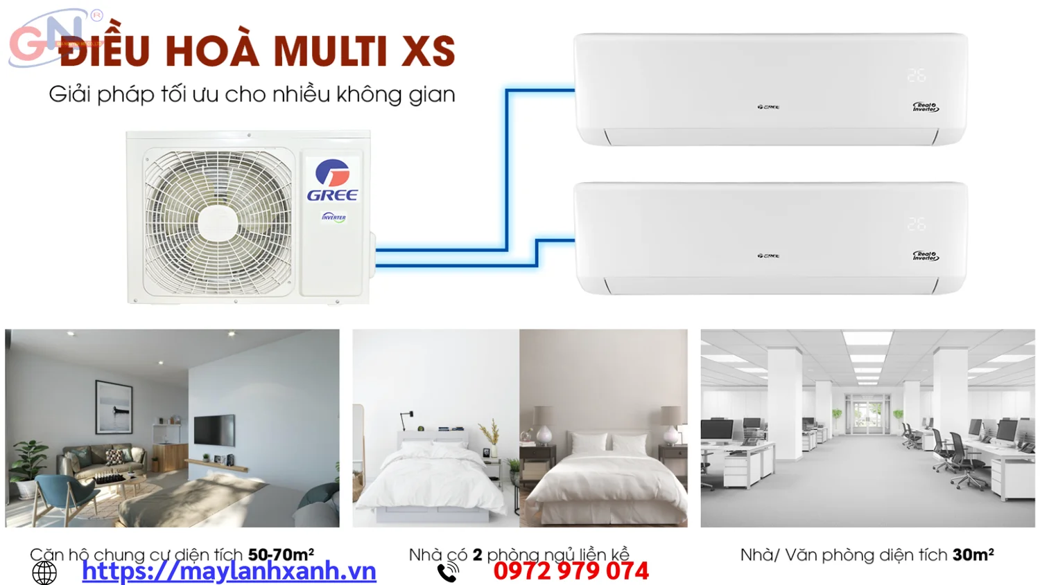 Máy lạnh multi Gree