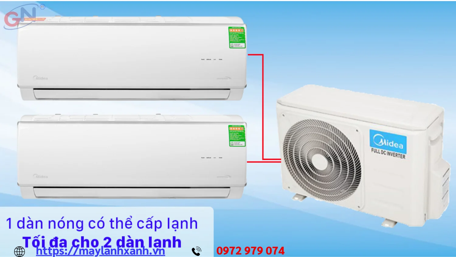 Máy lạnh multi Midea