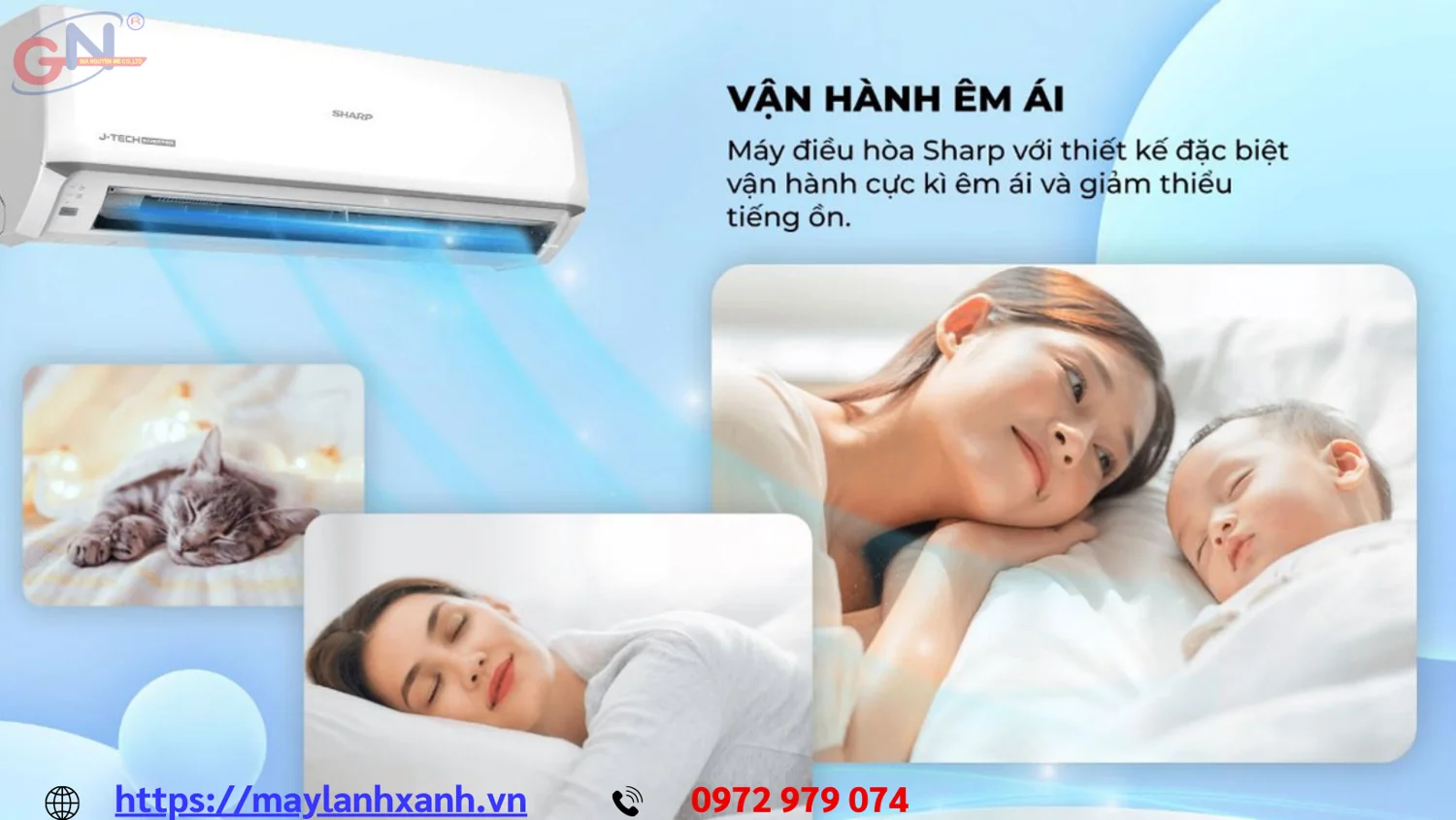 Máy lạnh multi vận hành êm ái