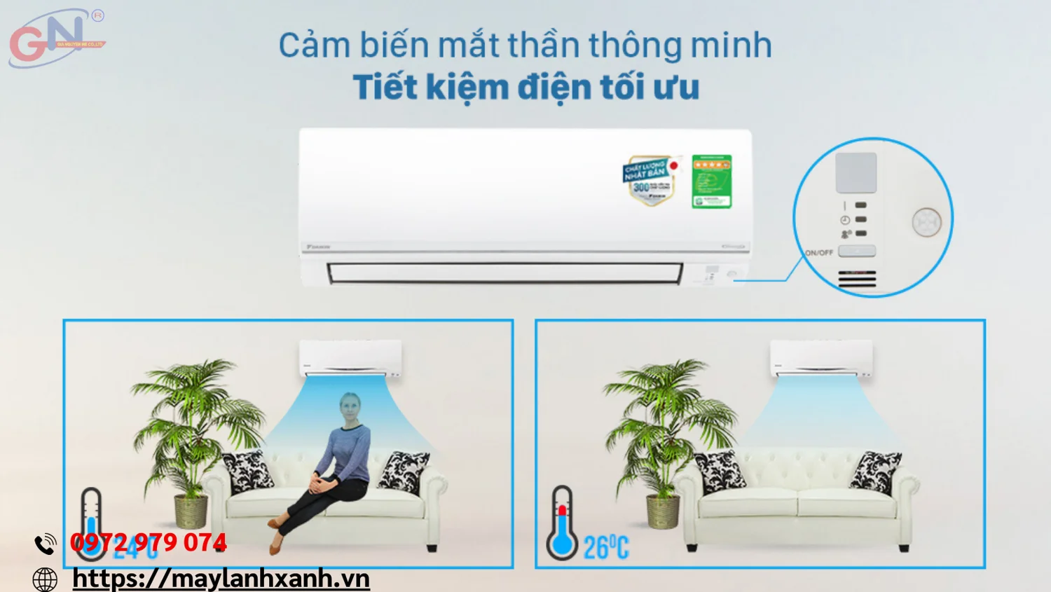 Máy lạnh tiết kiệm điện sự lựa chọn hoàn hảo cho gia đình bạn