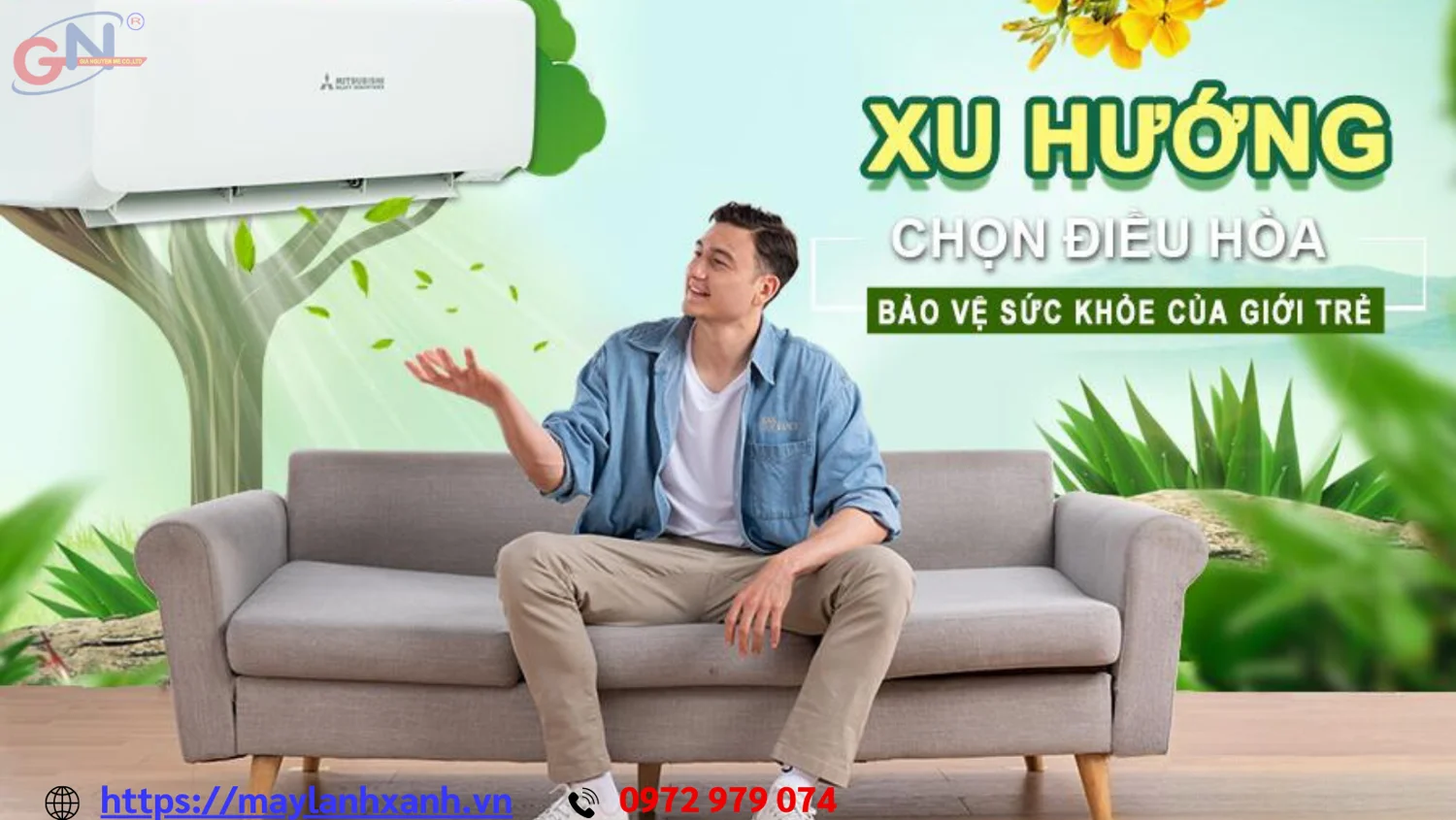 Máy lạnh treo tường hiện đại giúp tiết kiệm điện