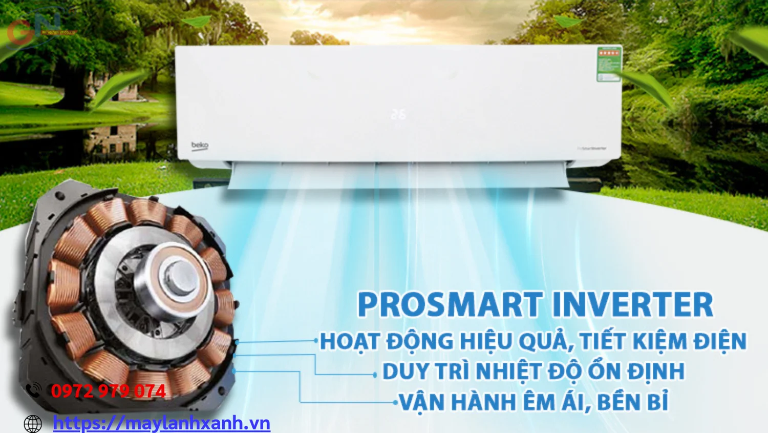 Máy lạnh treo tường Beko