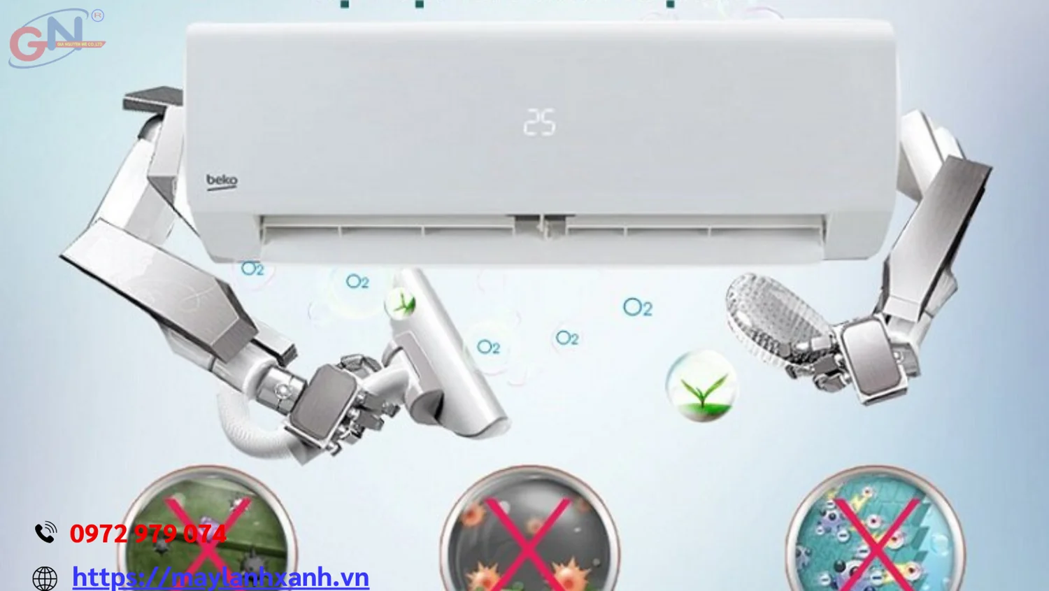 Máy lạnh treo tường Beko