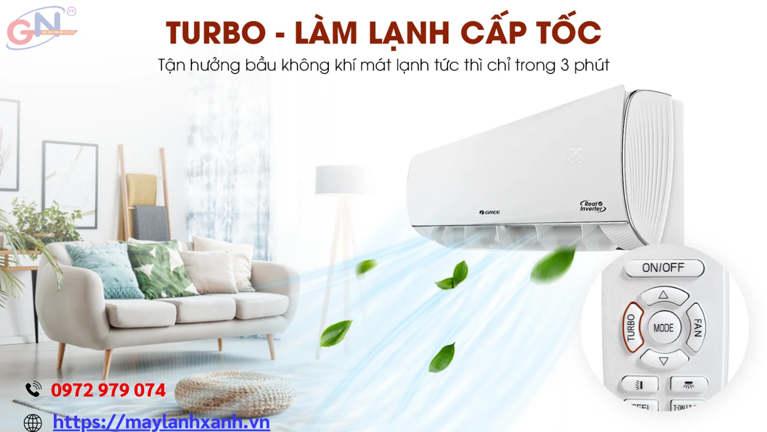 Máy lạnh treo tường Gree