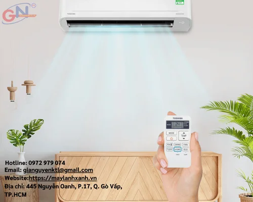 Máy lạnh treo tường có inverter hiện đại với nhiều tính năng thông minh