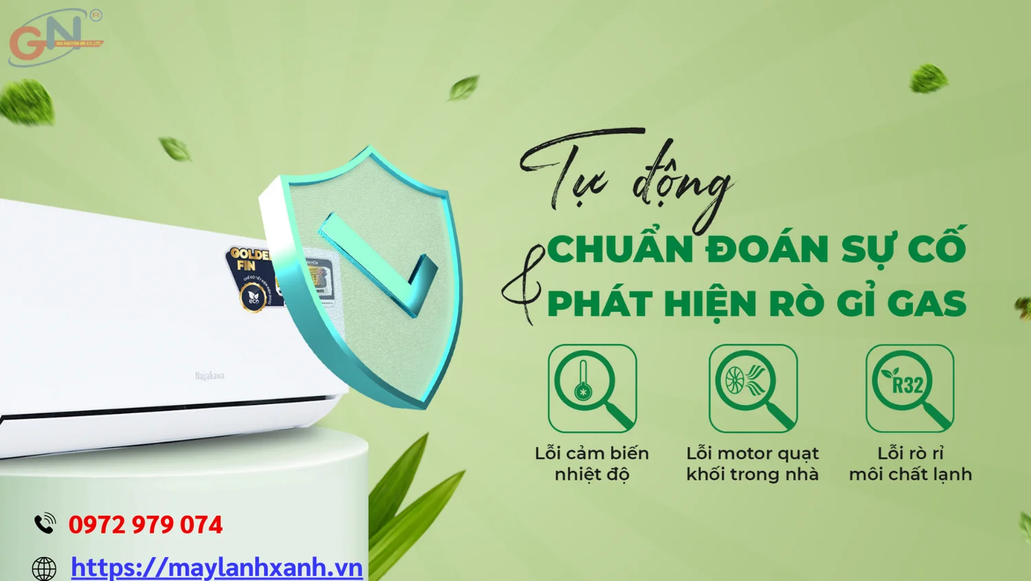 Máy lạnh treo tường Nagakawa