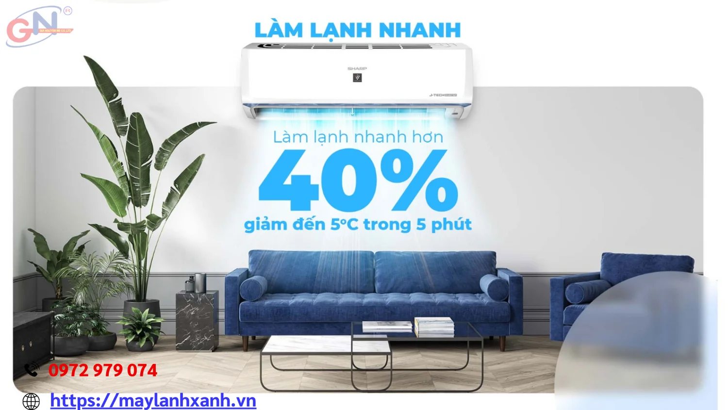 Máy lạnh treo tường Sharp