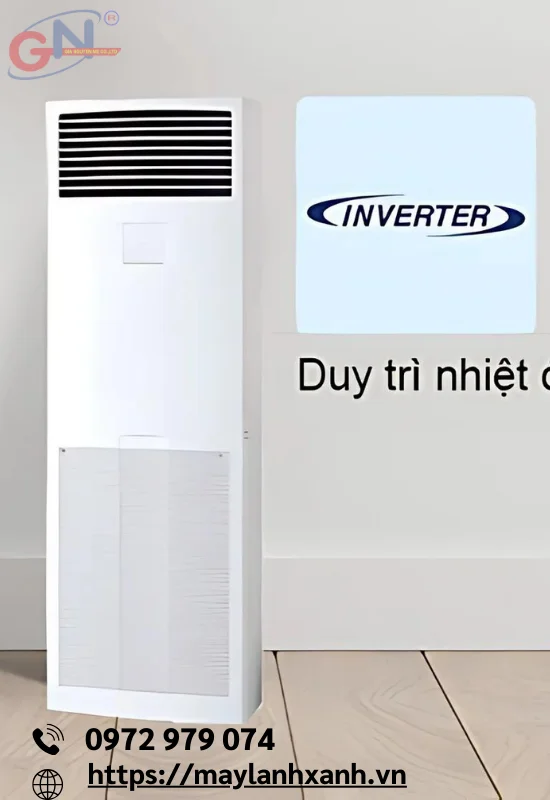 Máy lạnh tủ đứng lọc bụi mịn bảo vệ sức khỏe gia đình bạn