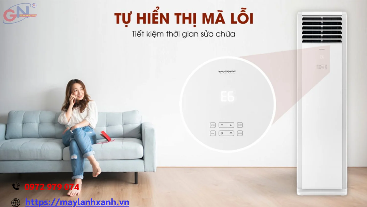 Máy lạnh tủ đứng Gree