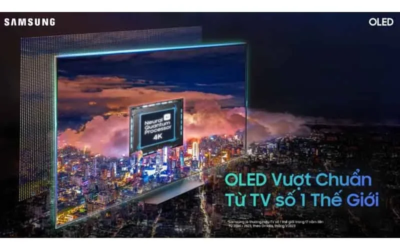 Smart TIVI SAMSUNG QA77S90CAKXXV OLED 4K-5