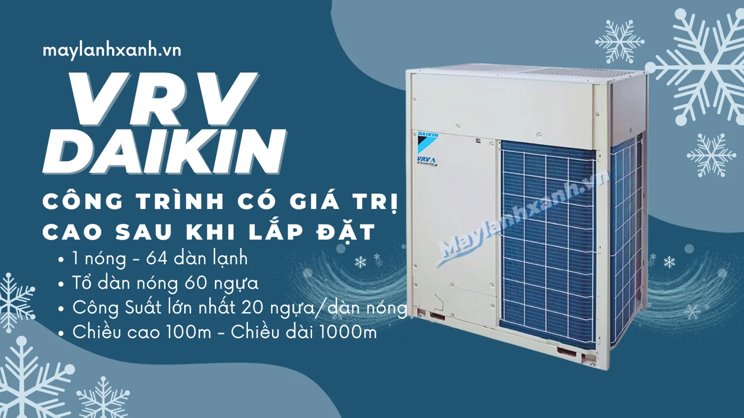 Tại sao chọn VRV Daikin Cho Biệt Thự Vila Cao Cấp